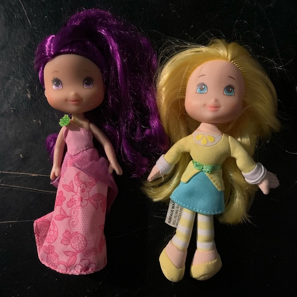 Strawberry Shortcake Plum Pudding And Lemon Meringue Dolls - Picture 1 of 3